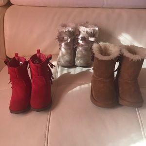 Bundle 3 pcs., Nice booths, size 6 & 7